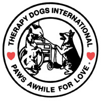 Therapy Dogs International logo links to website